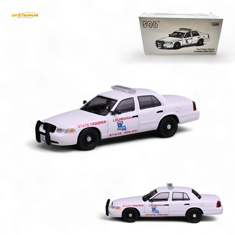 596 Crown Victoria - Louisiana State Police 1:64 (ONLINE ORDER ONLY)