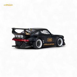 (Pre-Order) Model Model Porsche RWB 993 - Stella Artois #44 Matte Black 1:64 (ONLINE ORDER ONLY)