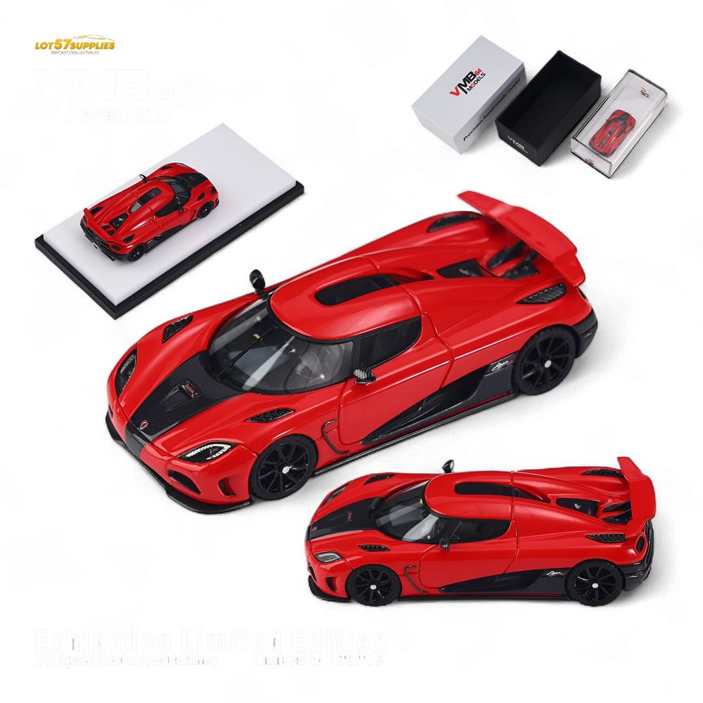 VMB Agera R - Need for Speed Red Foshan Exhibition Limited Edition 1:64 (ONLINE ORDER ONLY)