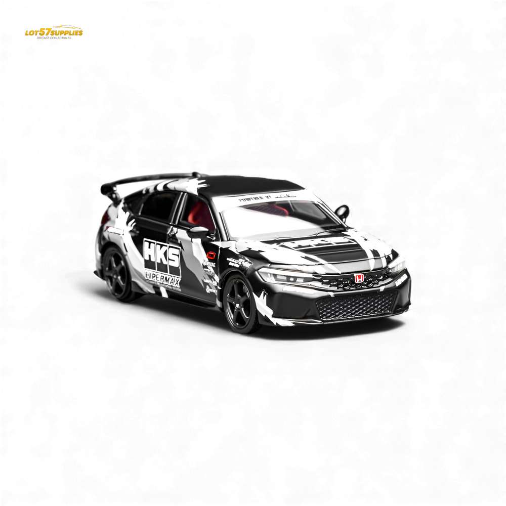 (Pre-Order) Motorhelix Civic Type R (FL5) - Black HKS 1:64 (ONLINE ORDER ONLY)