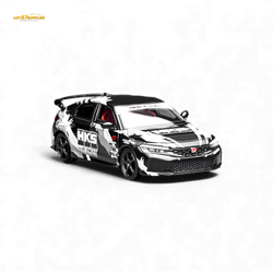 (Pre-Order) Motorhelix Civic Type R (FL5) - Black HKS 1:64 (ONLINE ORDER ONLY)