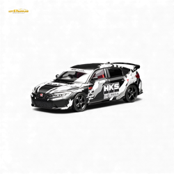 (Pre-Order) Motorhelix Civic Type R (FL5) - Black HKS 1:64 (ONLINE ORDER ONLY)