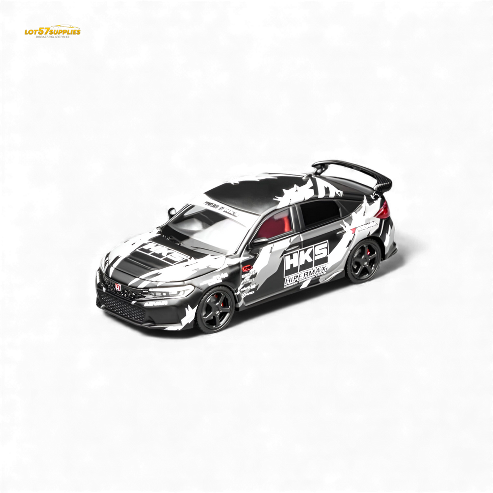 (Pre-Order) Motorhelix Civic Type R (FL5) - Black HKS 1:64 (ONLINE ORDER ONLY)