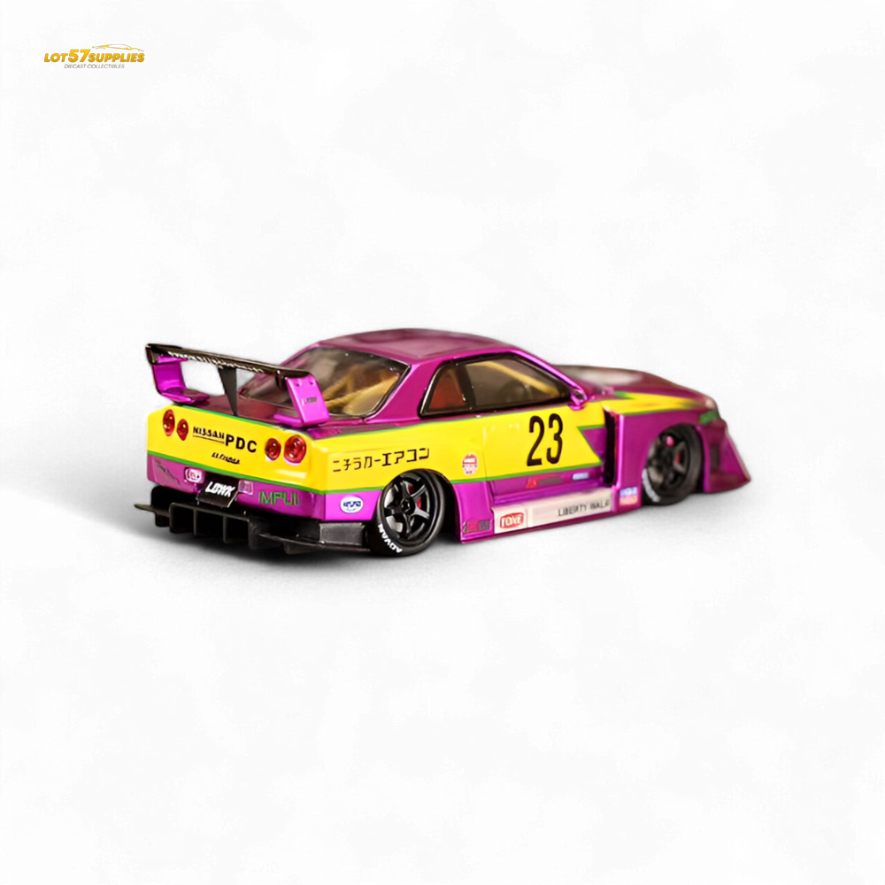 (Pre-Order) Street Weapon LBWK ER34 - Chromed Purple Special Edition - 1:64 (ONLINE ORDER ONLY)