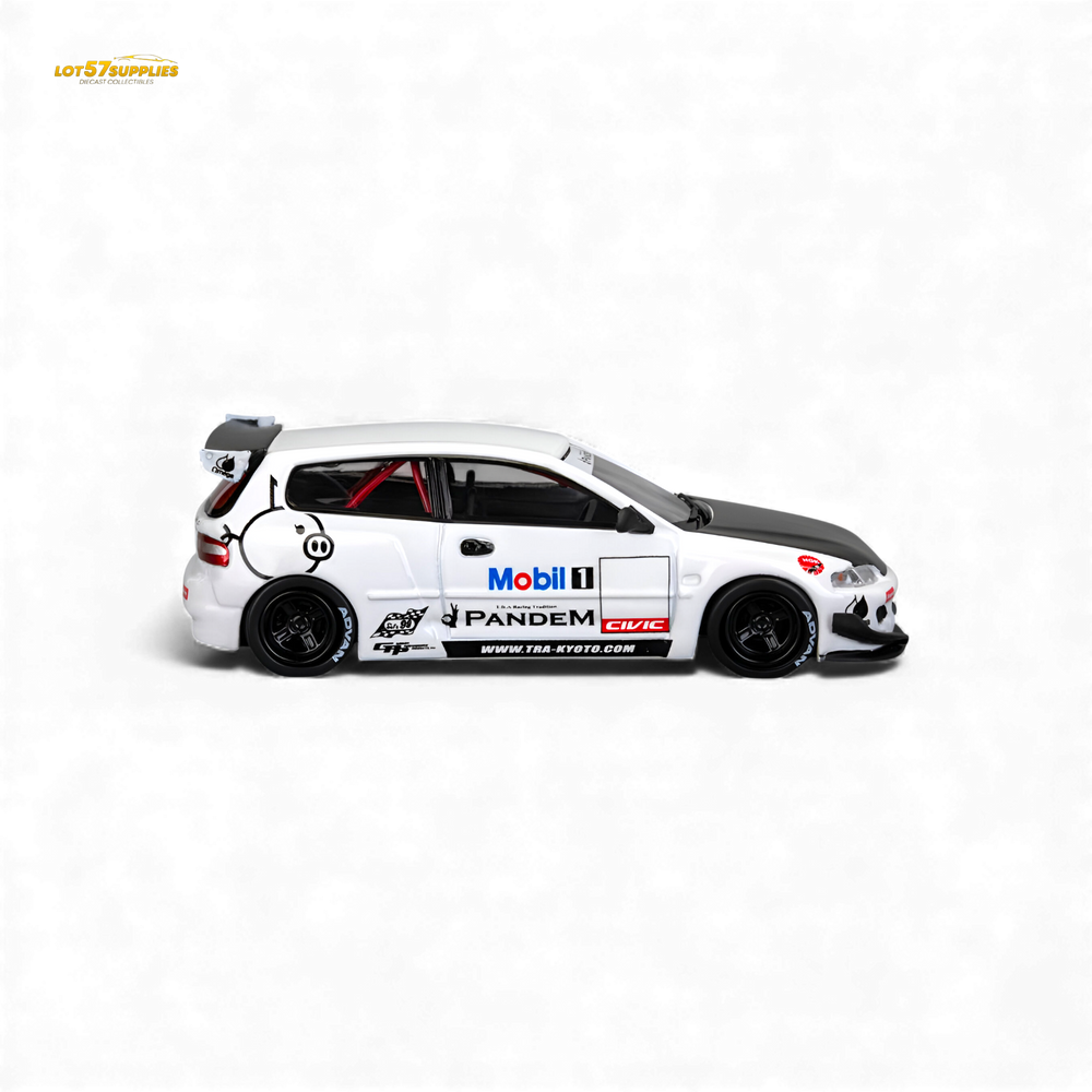ET Model Honda Civic EG6 Mobil 1 Livery 1:64