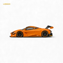 (Pre-Order) CM Model McLaren 720SGT3X - Papaya Orange 1:64 (ONLINE ORDER ONLY)