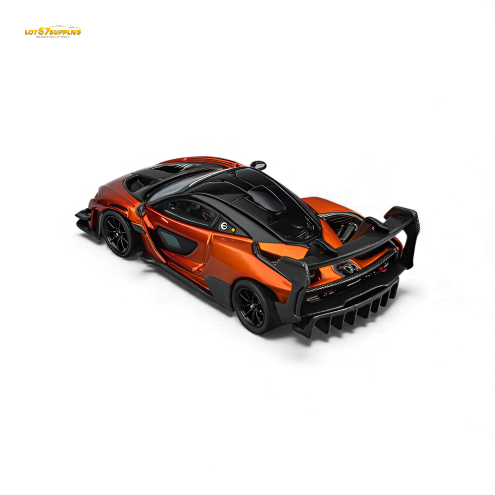 (Pre-Order) CM Model McLaren Senna GTR - Volcano Orange 1:64 (ONLINE ORDER ONLY)