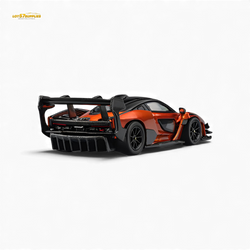 (Pre-Order) CM Model McLaren Senna GTR - Volcano Orange 1:64 (ONLINE ORDER ONLY)