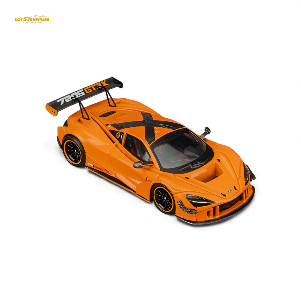 (Pre-Order) CM Model McLaren 720SGT3X - Papaya Orange 1:64 (ONLINE ORDER ONLY)