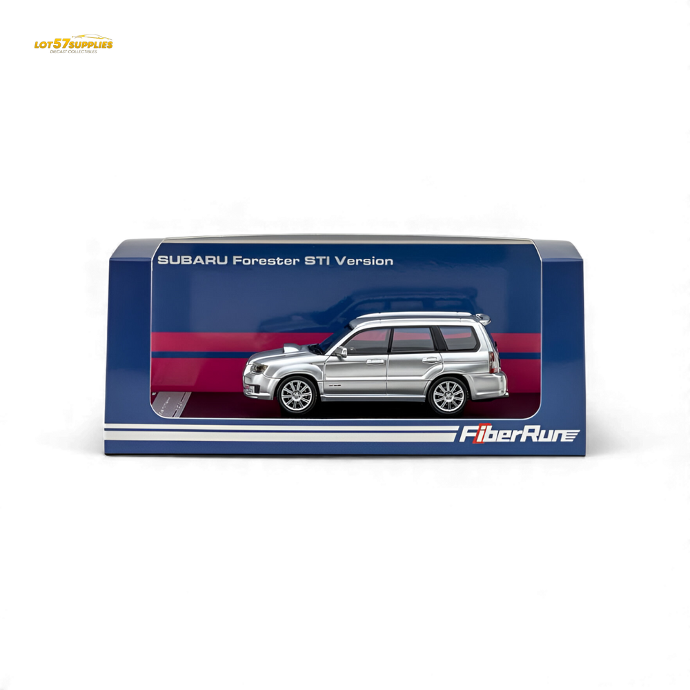 (Pre-Order) Fiberrun Subaru Forester - Silver 1:64 (ONLINE ORDER ONLY)