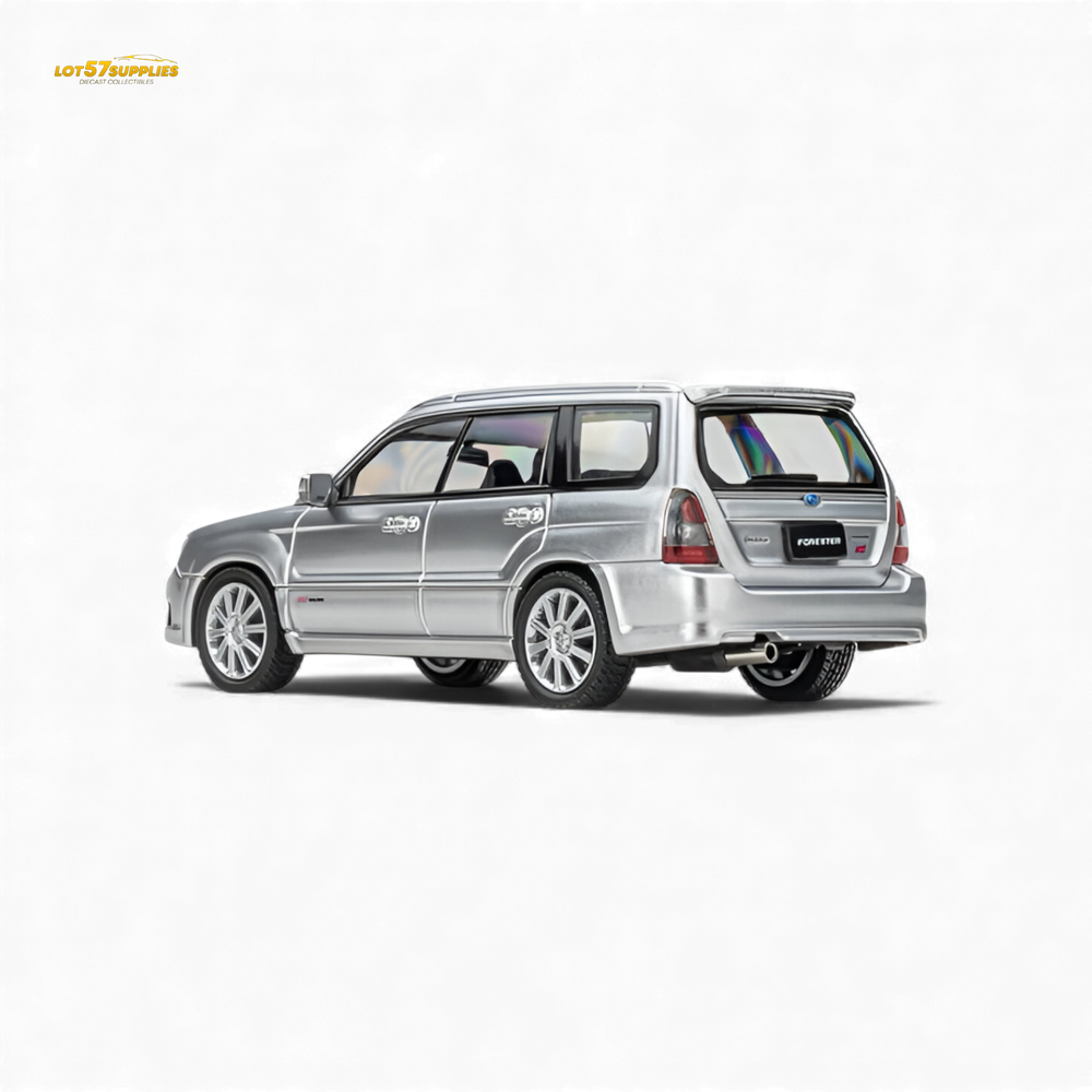 (Pre-Order) Fiberrun Subaru Forester - Silver 1:64 (ONLINE ORDER ONLY)