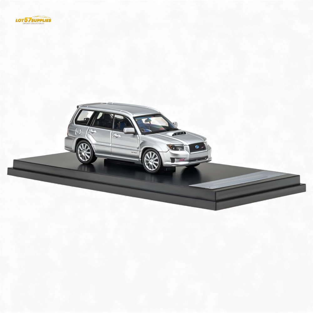 (Pre-Order) Fiberrun Subaru Forester - Silver 1:64 (ONLINE ORDER ONLY)