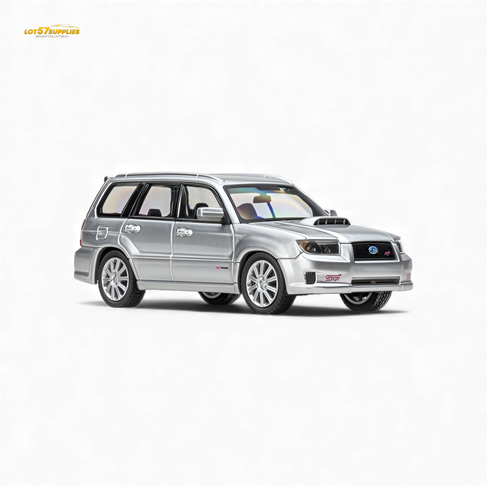 (Pre-Order) Fiberrun Subaru Forester - Silver 1:64 (ONLINE ORDER ONLY)