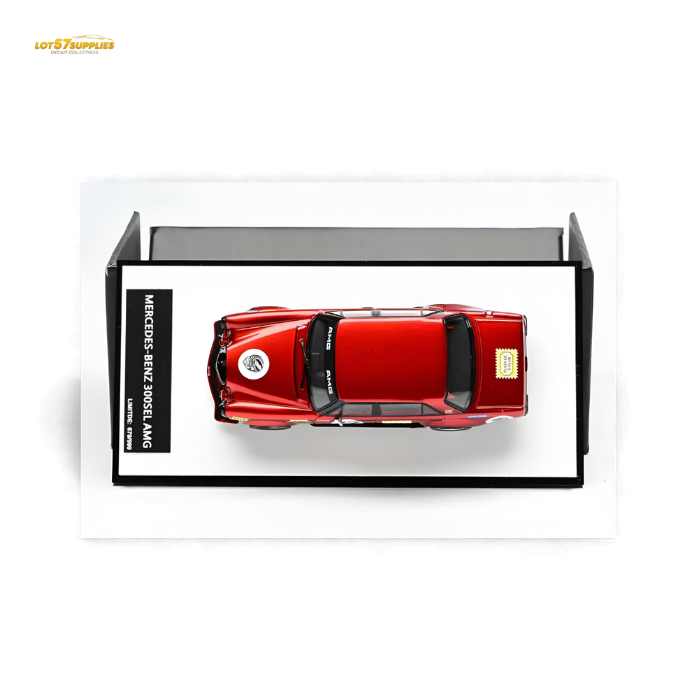 (Pre-Order) Glory Model Mercedes-Benz W205 C63 - Red Pig Tribute 1:64 (ONLINE ORDER ONLY)