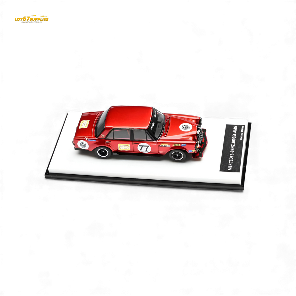 (Pre-Order) Glory Model Mercedes-Benz W205 C63 - Red Pig Tribute 1:64 (ONLINE ORDER ONLY)
