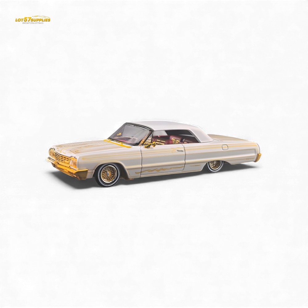 (Pre-Order) Fine Works64 Chevrolet Impala - Metallic Platinum Ordinary - 1:64 (ONLINE ORDER ONLY)