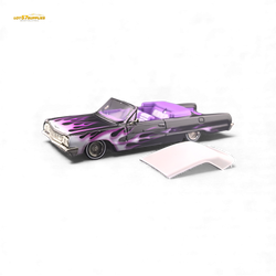 (Pre-Order) Fine Works64 Chevrolet Impala - Ghost Flame Ordinary - 1:64 (ONLINE ORDER ONLY)