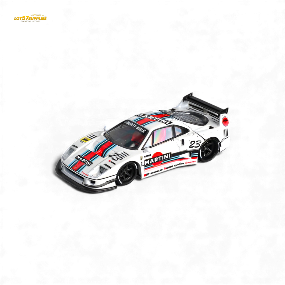 Star Models Ferrari F40 LB-Works Martini 23# 1:64