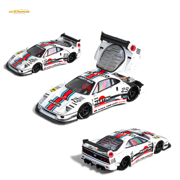 (Pre-Order) Star Models Ferrari F40 LB-Works - Martini 23# 1:64 (ONLINE ORDER ONLY)