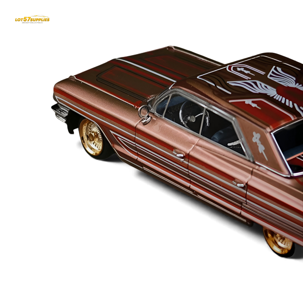 (Pre-Order) MK Miniatures Cadillac Diwei US West Coast Wind - Metallic Red Copper 1:64 (ONLINE ORDER ONLY)