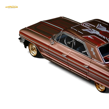 (Pre-Order) MK Miniatures Cadillac Diwei US West Coast Wind - Metallic Red Copper 1:64 (ONLINE ORDER ONLY)