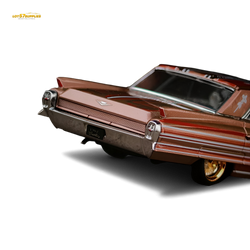 (Pre-Order) MK Miniatures Cadillac Diwei US West Coast Wind - Metallic Red Copper 1:64 (ONLINE ORDER ONLY)