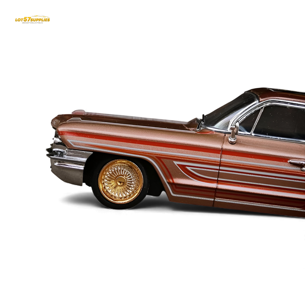(Pre-Order) MK Miniatures Cadillac Diwei US West Coast Wind - Metallic Red Copper 1:64 (ONLINE ORDER ONLY)