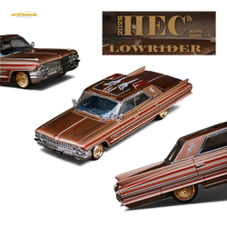 (Pre-Order) MK Miniatures Cadillac Diwei US West Coast Wind - Metallic Red Copper 1:64 (ONLINE ORDER ONLY)