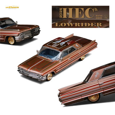 (Pre-Order) MK Miniatures Cadillac Diwei US West Coast Wind - Metallic Red Copper 1:64 (ONLINE ORDER ONLY)