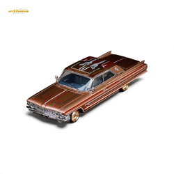 (Pre-Order) MK Miniatures Cadillac Diwei US West Coast Wind - Metallic Red Copper 1:64 (ONLINE ORDER ONLY)