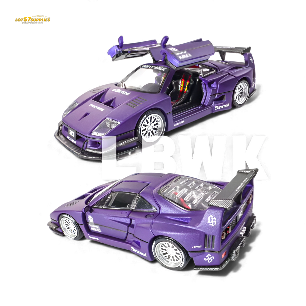 (Pre-Order) Demon King Auto F40 - Royal Purple IMXpo 2025 1:64 (ONLINE ORDER ONLY)