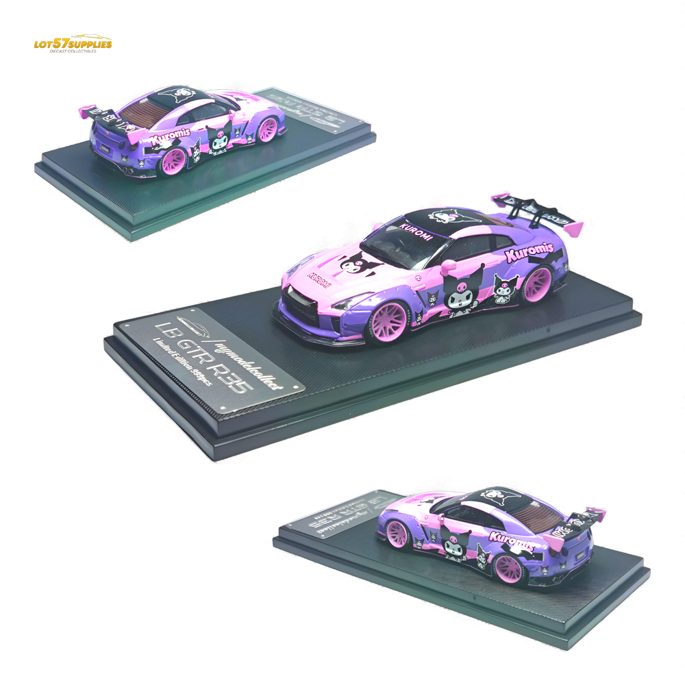 (Pre-Order) MC LB GTR 1.5 Version - Pink Purple KUROMI 1:64 (ONLINE ORDER ONLY)