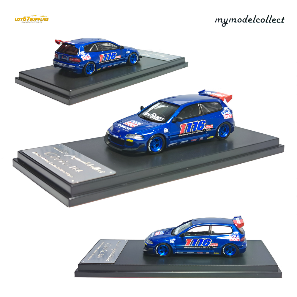 (Pre-Order) MC Civic EG6 1116 Auto Garage - Thailand Special Custom 1:64 (ONLINE ORDER ONLY)