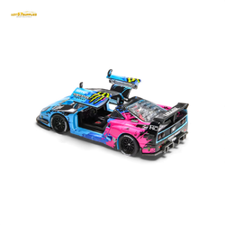 (Pre-Order) Demon King Auto F40 LB-Works Wide-Body - Monster Livery 1:64 (ONLINE ORDER ONLY)