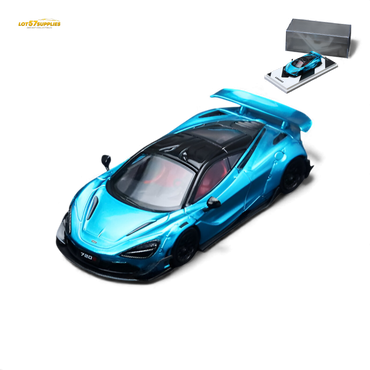 (Pre-Order) SC McLaren 720S - Bright Blue 1:64 (ONLINE ORDER ONLY)