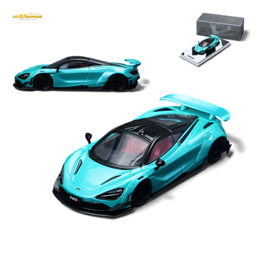 (Pre-Order) SC McLaren 720S - Cyan Blue 1:64 (ONLINE ORDER ONLY)