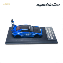 (Pre-Order) MC LB GTR R35 GT - Blue Carbon Fiber Cover Paint 1:64 (ONLINE ORDER ONLY)