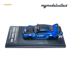 (Pre-Order) MC LB GTR R35 GT - Blue Carbon Fiber Cover Paint 1:64 (ONLINE ORDER ONLY)