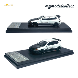 MC Civic EG6 Fujiwara Tofu Shop White Carbon 1:64