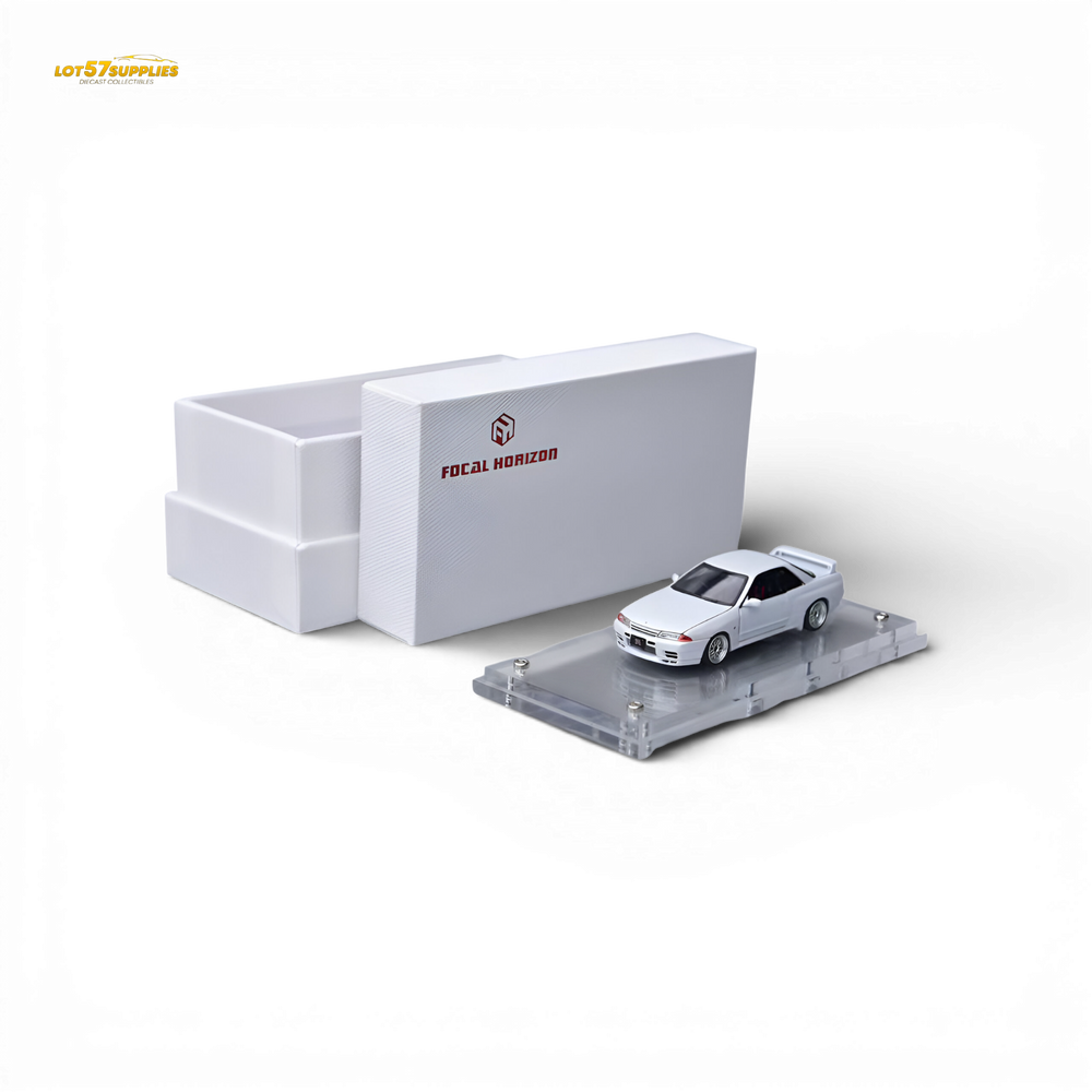 Focal Horizon Nissan Skyline GT-R R32 Nismo S-Tune White 1:64