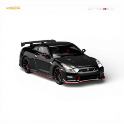 MOTORHELIX Nissan GT-R NISMO R35 2022 - Meteor Black 1:64