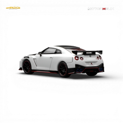 Motorhelix Nissan GT-R NISMO (R35) Special Edition 2022 - Brilliant White Pearl 1:64