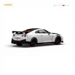 Motorhelix Nissan GT-R NISMO (R35) Special Edition 2022 - Brilliant White Pearl 1:64