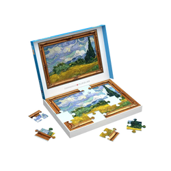 Wheat Field with Cypresses 24 Connecting Pieces Jigsaw Puzzle Eurographics (ONLINE ORDER ONLY)