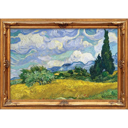 Wheat Field with Cypresses 24 Connecting Pieces Jigsaw Puzzle Eurographics (ONLINE ORDER ONLY)