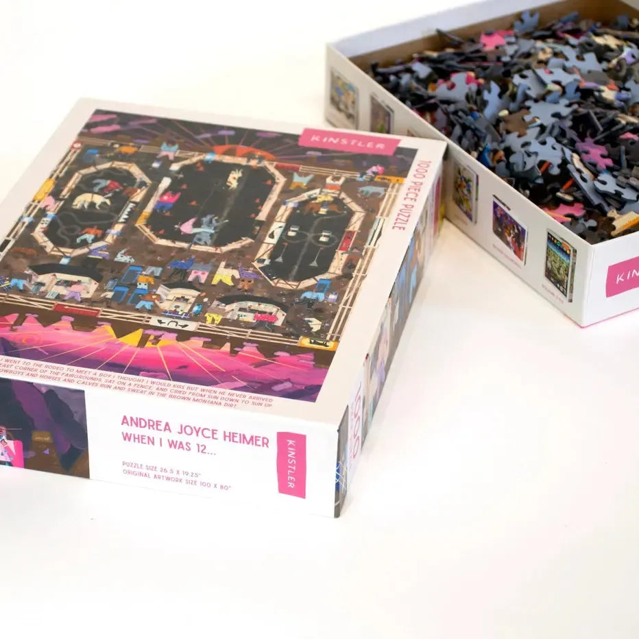 When I Was 12... by Andrea Joyce Heimer 1000 Piece Jigsaw Puzzle Kinstler (ONLINE ORDER ONLY)