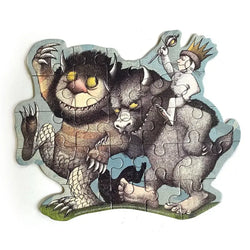 Where the Wild Things Are 23 Piece Mini Shaped Jigsaw Puzzle Paper House (ONLINE ORDER ONLY)