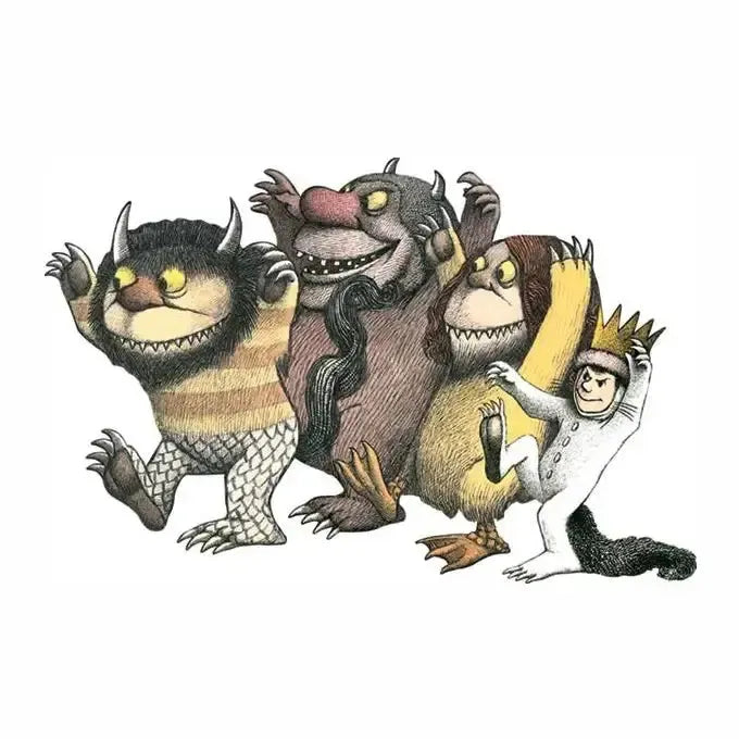 Where the Wild Things Are 24 Piece Giant Floor Jigsaw Puzzle Paper House (ONLINE ORDER ONLY)