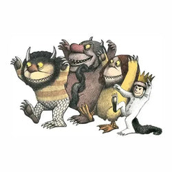 Where the Wild Things Are 24 Piece Giant Floor Jigsaw Puzzle Paper House (ONLINE ORDER ONLY)