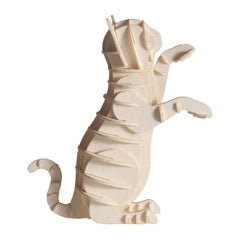 White Cat 3D Cardboard Model Kit Fridolin (ONLINE ORDER ONLY)